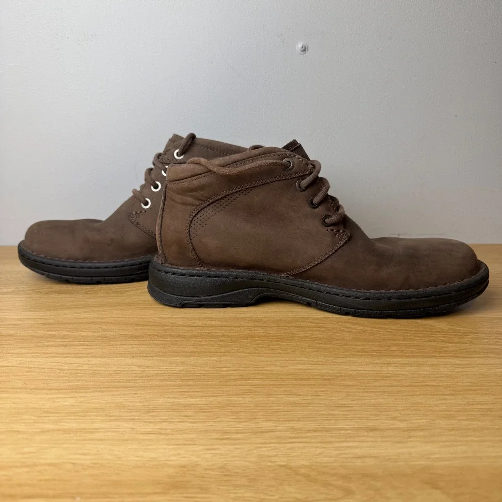 Timberland Chukka Boots Mens 7.5 Brown Waterproof Gore-Tex Leather Outdoor Cabin